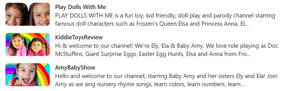 ๐ก Work Experience 26 Kids Channels